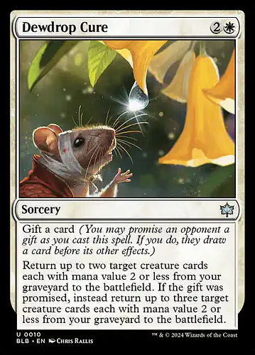 Dewdrop Cure - blb Spoiler