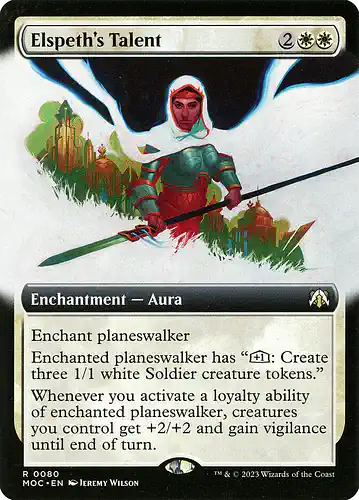 Elspeth's Talent - moc Spoiler