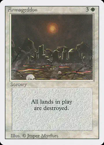 Armageddon - 3ed Spoiler