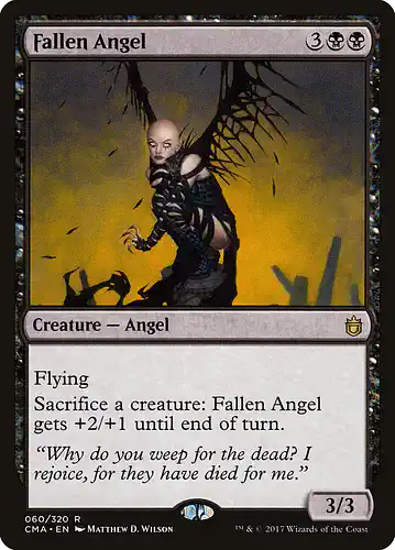 Fallen Angel - cma Spoiler