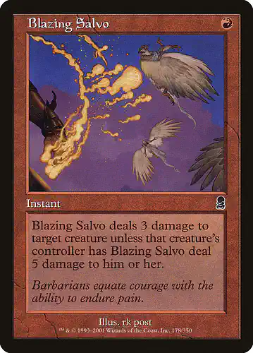Blazing Salvo - ody Spoiler