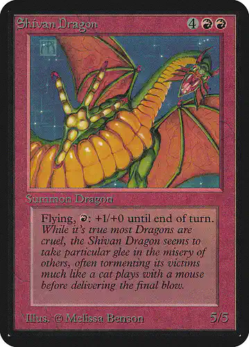 Shivan Dragon - lea Spoiler