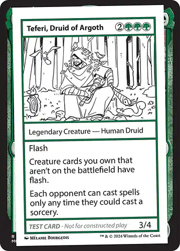 Teferi, Druid of Argoth - mb2 Spoiler