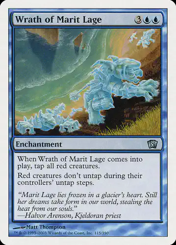 Wrath of Marit Lage - 8ed Spoiler