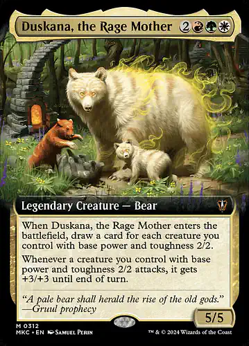 Duskana, the Rage Mother - mkc Spoiler