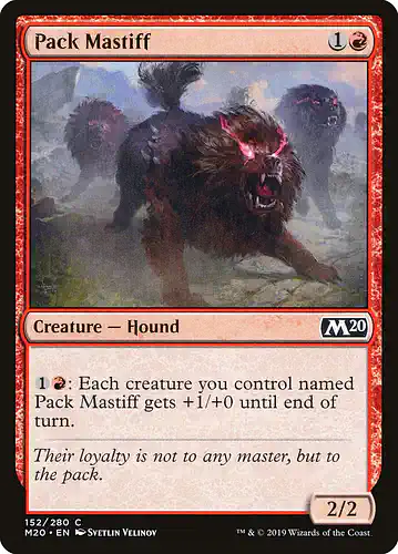 Pack Mastiff - m20 Spoiler