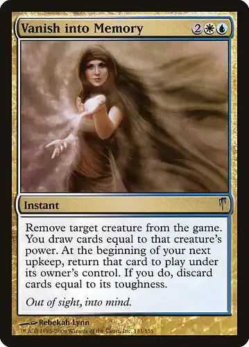 Vanish into Memory - csp Spoiler