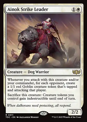 Ainok Strike Leader - tdc Spoiler
