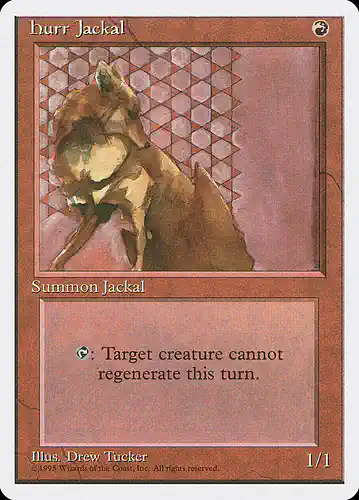 Hurr Jackal - 4ed Spoiler