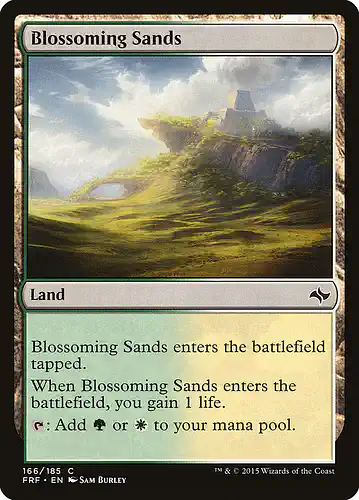 Blossoming Sands - frf Spoiler