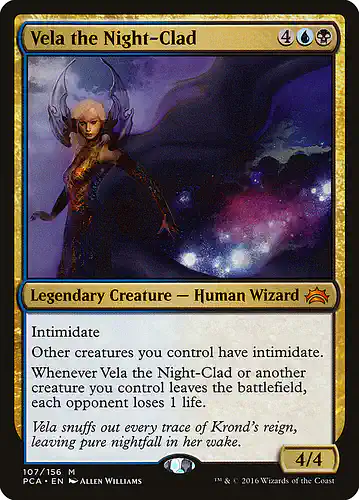Vela the Night-Clad - pca Spoiler