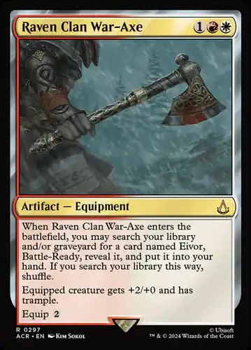 Raven Clan War-Axe - acr Spoiler