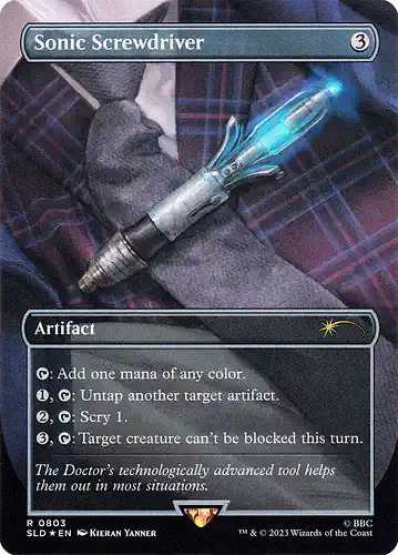 Sonic Screwdriver - sld Spoiler