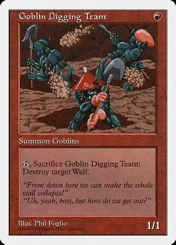 Goblin Digging Team - ath Spoiler