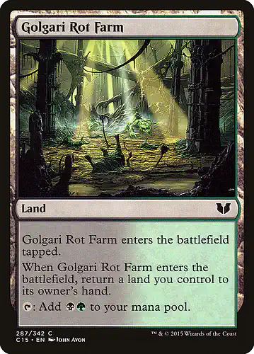 Golgari Rot Farm - c15 Spoiler