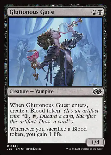Gluttonous Guest - j25 Spoiler