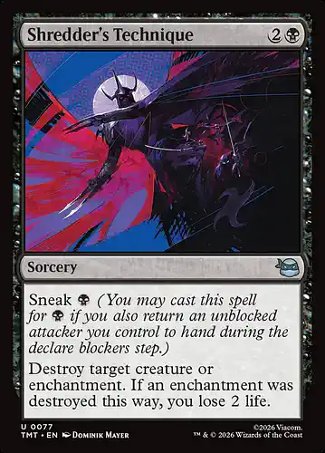 Shredder's Technique - tmt Spoiler
