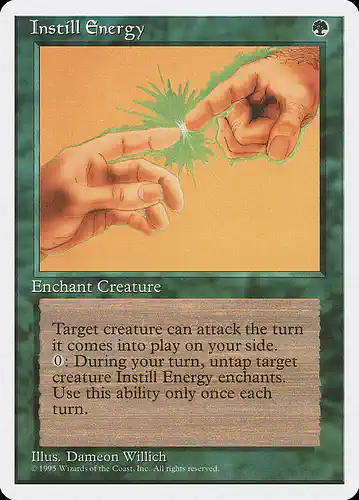 Instill Energy - 4ed Spoiler