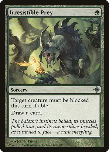 Irresistible Prey - roe Spoiler