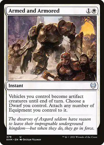Armed and Armored - khm Spoiler