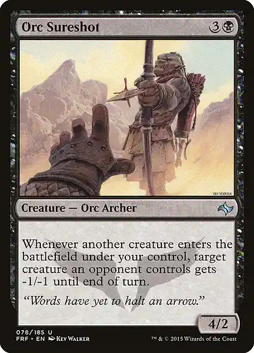 Orc Sureshot - frf Spoiler