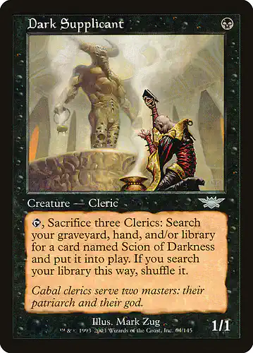 Dark Supplicant - lgn Spoiler