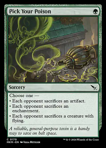 Pick Your Poison - mkm Spoiler