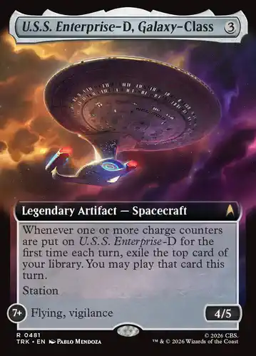 U.S.S. Enterprise-D, Galaxy-Class - trk Spoiler