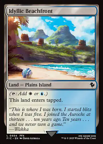 Idyllic Beachfront - fic Spoiler