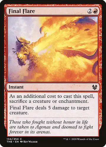 Final Flare - thb Spoiler