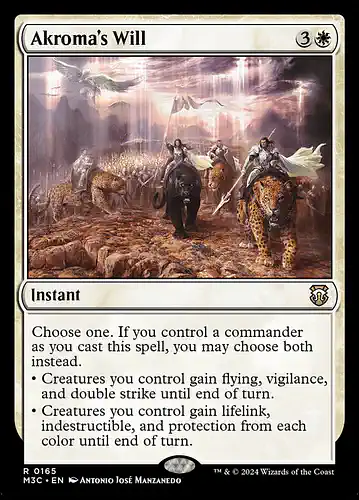 Akroma's Will - m3c Spoiler