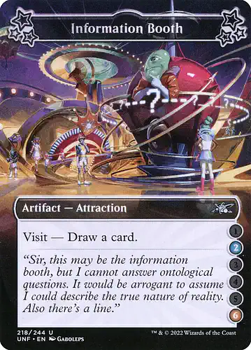 Information Booth - unf Spoiler