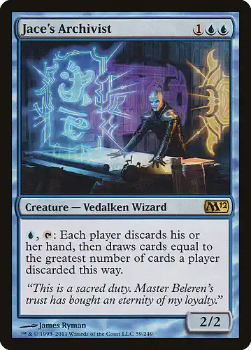 Jace's Archivist - m12 Spoiler