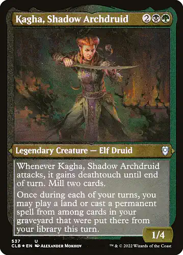 Kagha, Shadow Archdruid - clb Spoiler