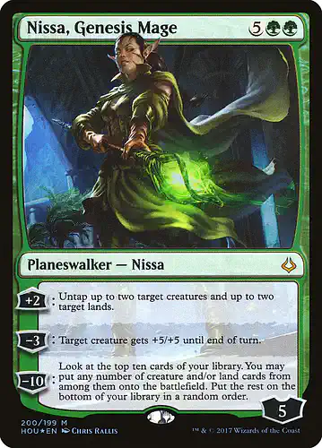 Nissa, Genesis Mage - hou Spoiler