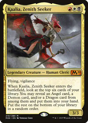 Kaalia, Zenith Seeker - m20 Spoiler