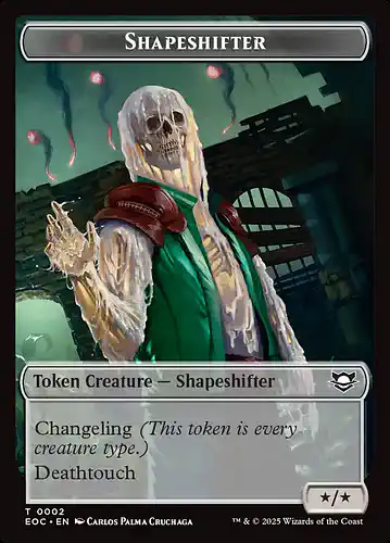 Shapeshifter - teoc Spoiler