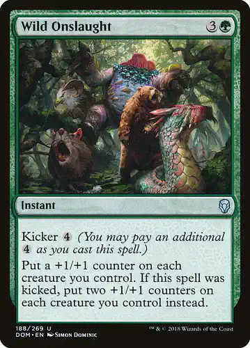 Wild Onslaught - dom Spoiler