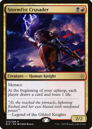 Stormfist Crusader - eld Spoiler
