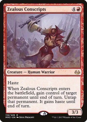 Zealous Conscripts - mm3 Spoiler