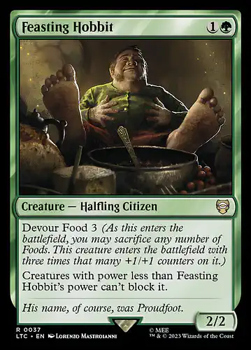 Feasting Hobbit - ltc Spoiler