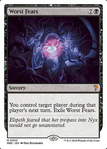 Worst Fears - mb2 Spoiler
