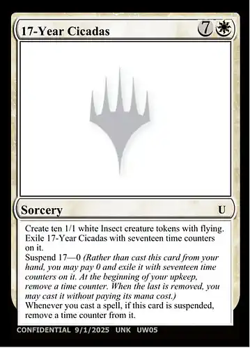 17-Year Cicadas - unk Spoiler