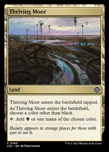 Thriving Moor - lcc Spoiler