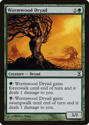 Wormwood Dryad - tsp Spoiler