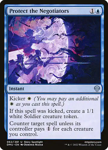 Protect the Negotiators - dmu Spoiler