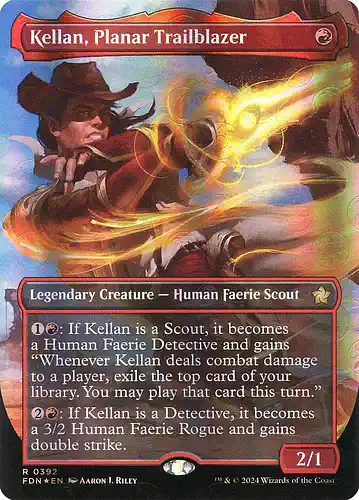 Kellan, Planar Trailblazer - fdn Spoiler