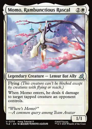Momo, Rambunctious Rascal - tle Spoiler