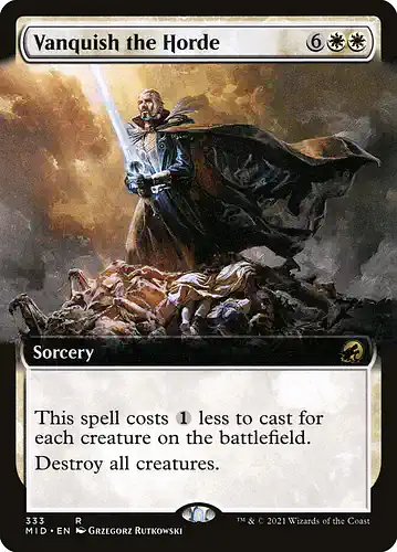 Vanquish the Horde - mid Spoiler