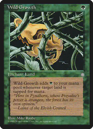 Wild Growth - ice Spoiler